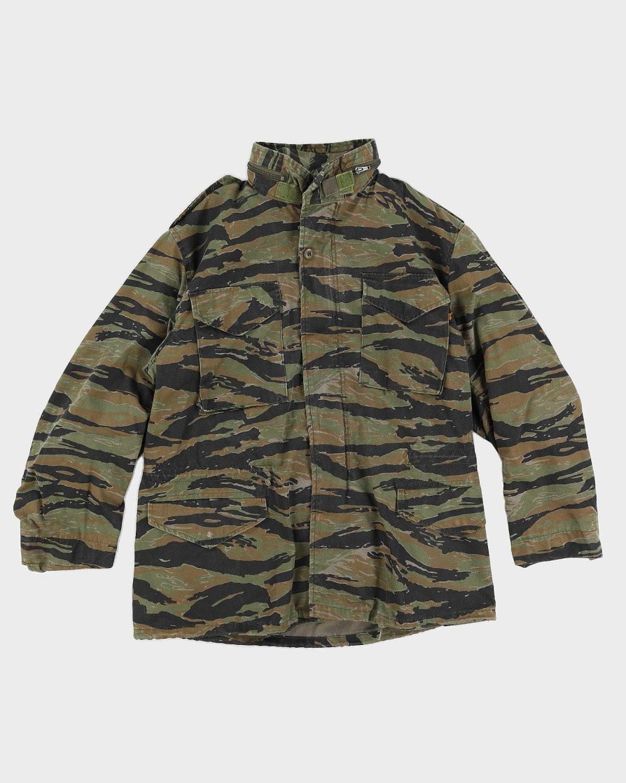 Military Rokit | 90S Alpha Tigerstripe M65 Field Jacket Camouflage ...